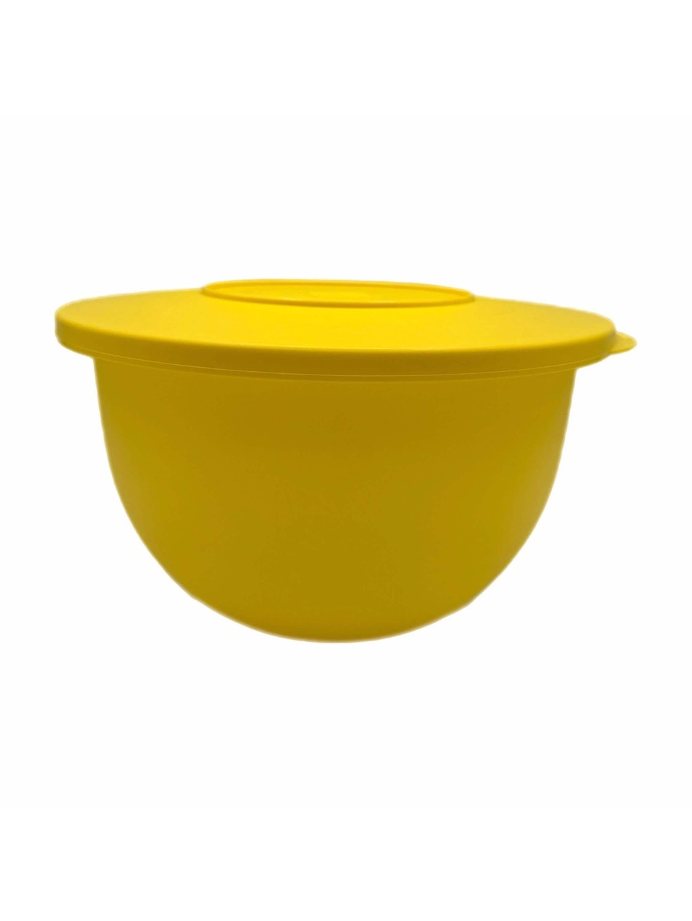 Vintage Tupperware 2.5L Yellow 3093B-3 Serving Mixing Bowl & Matching Lid
